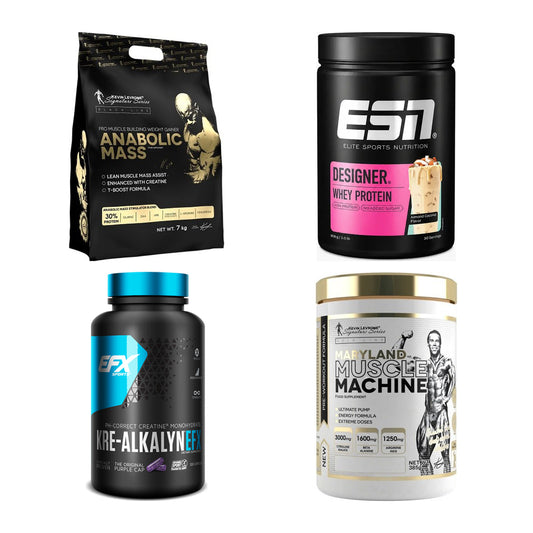 Masseaufbau für Fortgeschrittene: Kevin Levrone Anabolic + 3 weitere – alle enthaltenen Artikel