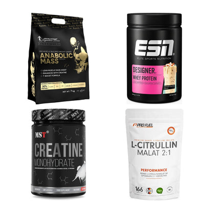 Masseaufbau für Fortgeschrittene: Kevin Levrone Anabolic + 3 weitere – alle enthaltenen Artikel