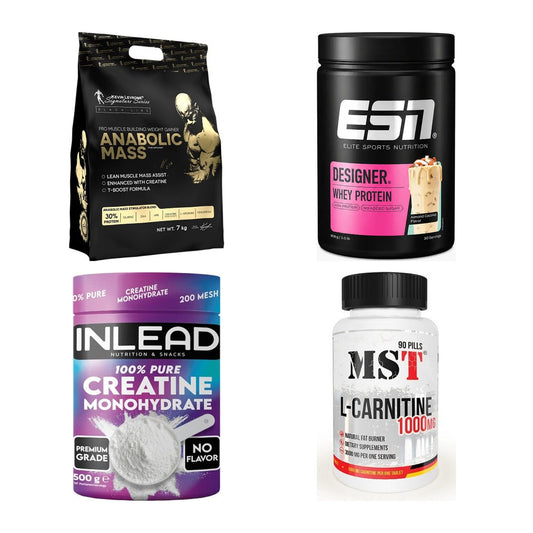 Masseaufbau für Fortgeschrittene: Kevin Levrone Anabolic + 3 weitere – alle enthaltenen Artikel
