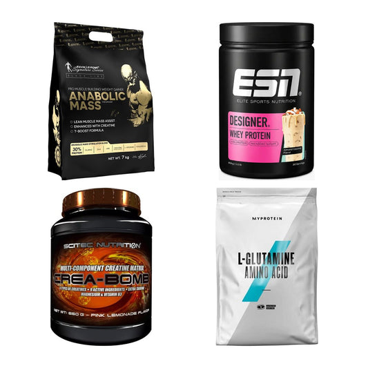 Masseaufbau für Fortgeschrittene: Kevin Levrone Anabolic + 3 weitere – alle enthaltenen Artikel