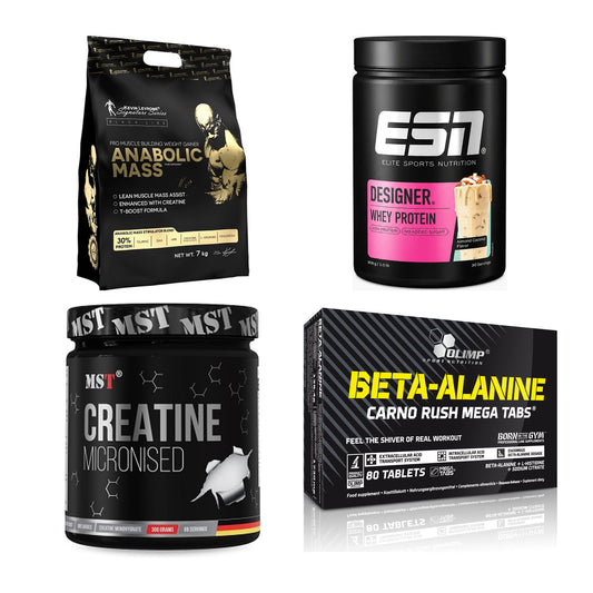 Masseaufbau für Fortgeschrittene: Kevin Levrone Anabolic + 3 weitere – alle enthaltenen Artikel