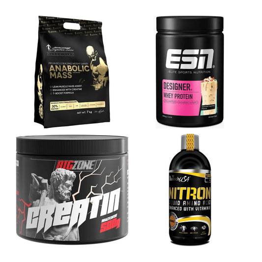Masseaufbau für Fortgeschrittene: Kevin Levrone Anabolic + 3 weitere – alle enthaltenen Artikel