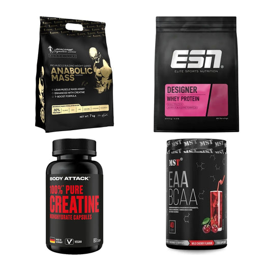 Masseaufbau für Fortgeschrittene: Kevin Levrone Anabolic + 3 weitere – alle enthaltenen Artikel