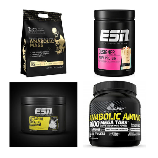 Masseaufbau für Fortgeschrittene: Kevin Levrone Anabolic + 3 weitere – alle enthaltenen Artikel