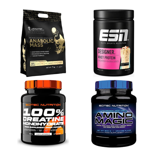 Masseaufbau für Fortgeschrittene: Kevin Levrone Anabolic + 3 weitere – alle enthaltenen Artikel