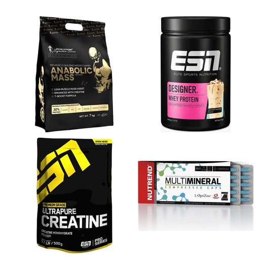 Masseaufbau für Fortgeschrittene: Kevin Levrone Anabolic + 3 weitere – alle enthaltenen Artikel