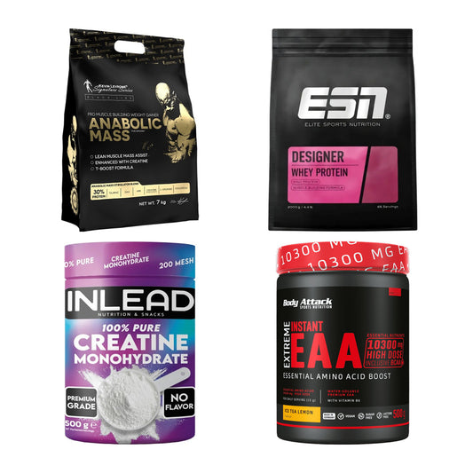 Masseaufbau für Fortgeschrittene: Kevin Levrone Anabolic + 3 weitere – alle enthaltenen Artikel