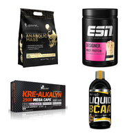 Masseaufbau für Fortgeschrittene: Kevin Levrone Anabolic + 3 weitere