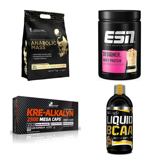 Masseaufbau für Fortgeschrittene: Kevin Levrone Anabolic + 3 weitere – alle enthaltenen Artikel