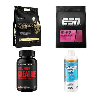 Masseaufbau für Fortgeschrittene: Kevin Levrone Anabolic + 3 weitere – alle enthaltenen Artikel