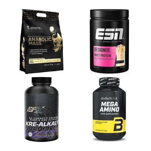 Masseaufbau für Fortgeschrittene: Kevin Levrone Anabolic + 3 weitere – alle enthaltenen Artikel