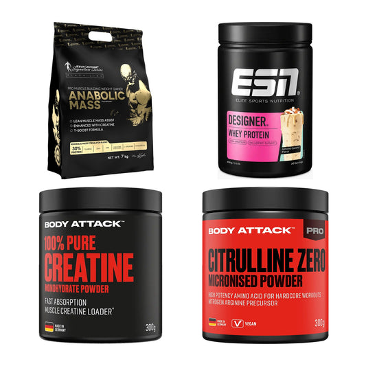 Masseaufbau für Fortgeschrittene: Kevin Levrone Anabolic + 3 weitere – alle enthaltenen Artikel