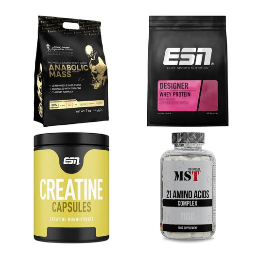 Masseaufbau für Fortgeschrittene: Kevin Levrone Anabolic + 3 weitere – alle enthaltenen Artikel