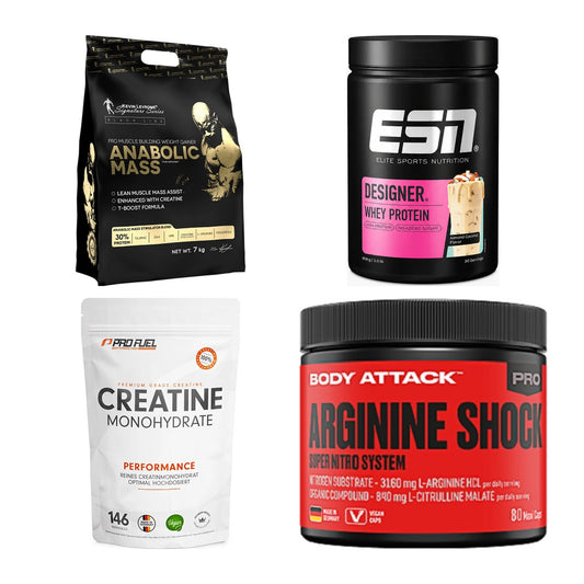 Masseaufbau für Fortgeschrittene: Kevin Levrone Anabolic + 3 weitere – alle enthaltenen Artikel