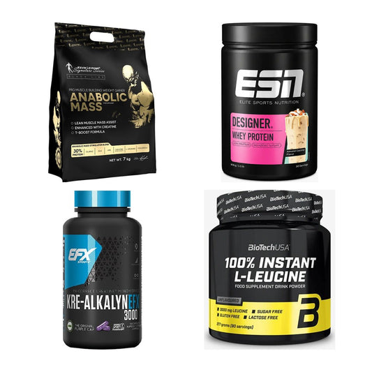 Masseaufbau für Fortgeschrittene: Kevin Levrone Anabolic + 3 weitere – alle enthaltenen Artikel