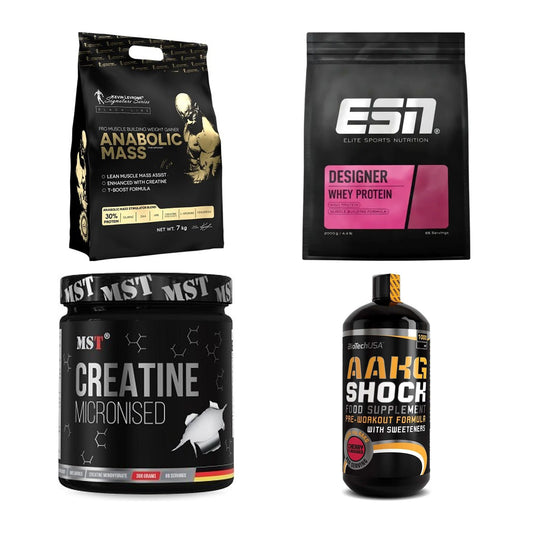 Masseaufbau für Fortgeschrittene: Kevin Levrone Anabolic + 3 weitere – alle enthaltenen Artikel
