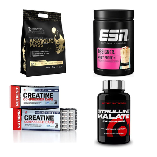 Masseaufbau für Fortgeschrittene: Kevin Levrone Anabolic + 3 weitere – alle enthaltenen Artikel