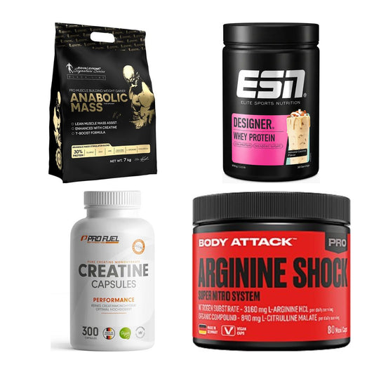 Masseaufbau für Fortgeschrittene: Kevin Levrone Anabolic + 3 weitere – alle enthaltenen Artikel