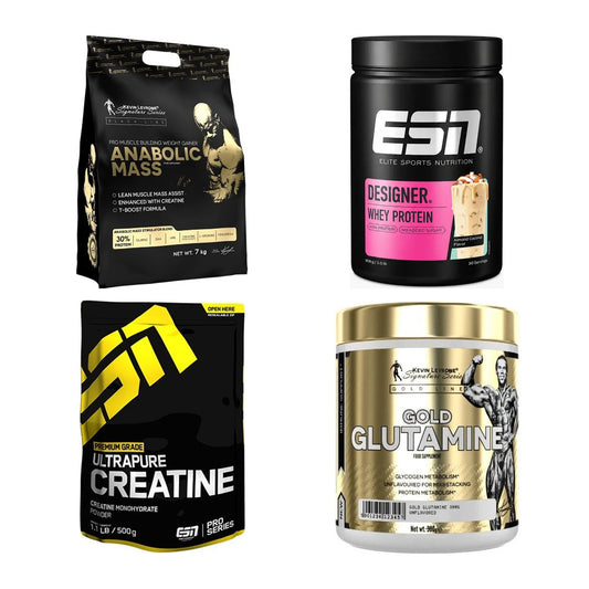 Masseaufbau für Fortgeschrittene: Kevin Levrone Anabolic + 3 weitere – alle enthaltenen Artikel