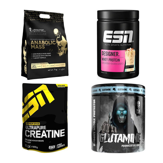 Masseaufbau für Fortgeschrittene: Kevin Levrone Anabolic + 3 weitere – alle enthaltenen Artikel