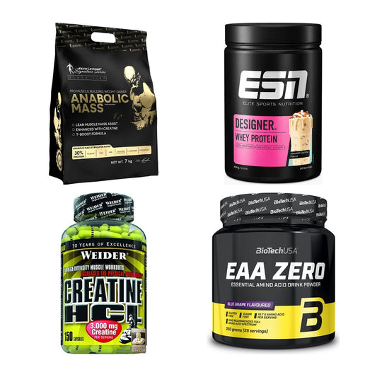 Masseaufbau für Fortgeschrittene: Kevin Levrone Anabolic + 3 weitere – alle enthaltenen Artikel