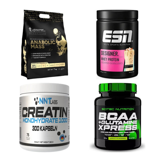 Masseaufbau für Fortgeschrittene: Kevin Levrone Anabolic + 3 weitere – alle enthaltenen Artikel