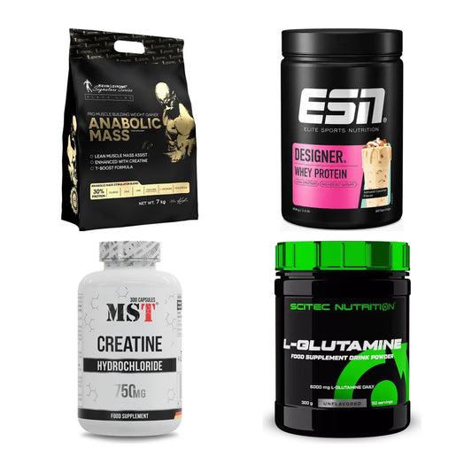 Masseaufbau für Fortgeschrittene: Kevin Levrone Anabolic + 3 weitere – alle enthaltenen Artikel