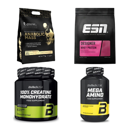 Masseaufbau für Fortgeschrittene: Kevin Levrone Anabolic + 3 weitere – alle enthaltenen Artikel