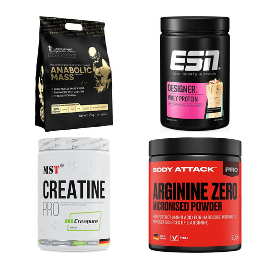 Masseaufbau für Fortgeschrittene: Kevin Levrone Anabolic + 3 weitere – alle enthaltenen Artikel