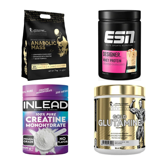 Masseaufbau für Fortgeschrittene: Kevin Levrone Anabolic + 3 weitere – alle enthaltenen Artikel