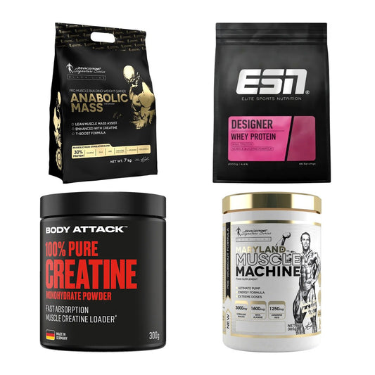 Masseaufbau für Fortgeschrittene: Kevin Levrone Anabolic + 3 weitere – alle enthaltenen Artikel