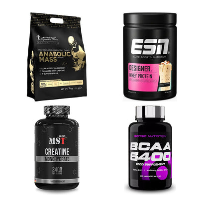 Masseaufbau für Fortgeschrittene: Kevin Levrone Anabolic + 3 weitere – alle enthaltenen Artikel
