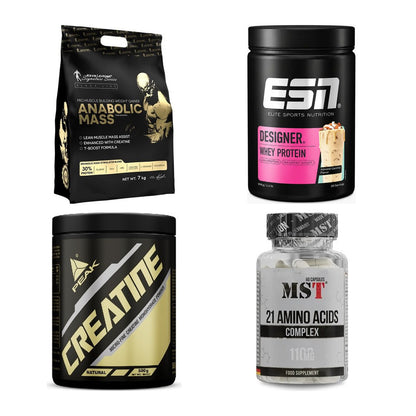 Masseaufbau für Fortgeschrittene: Kevin Levrone Anabolic + 3 weitere – alle enthaltenen Artikel