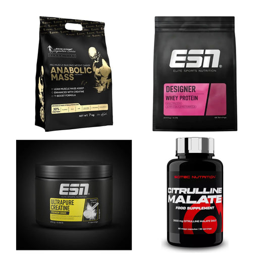 Masseaufbau für Fortgeschrittene: Kevin Levrone Anabolic + 3 weitere – alle enthaltenen Artikel