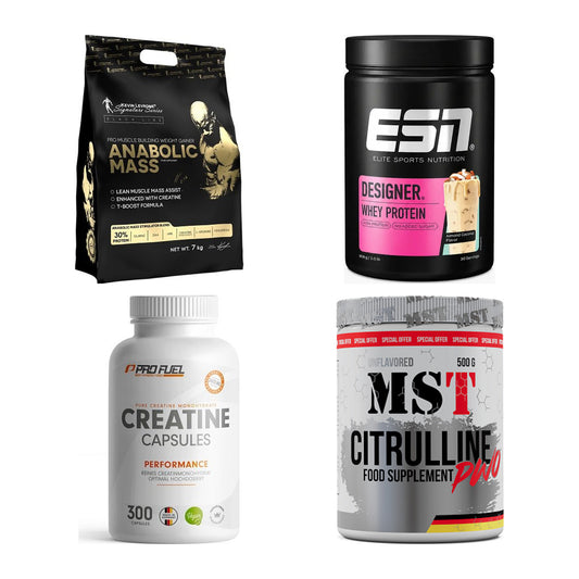 Masseaufbau für Fortgeschrittene: Kevin Levrone Anabolic + 3 weitere – alle enthaltenen Artikel