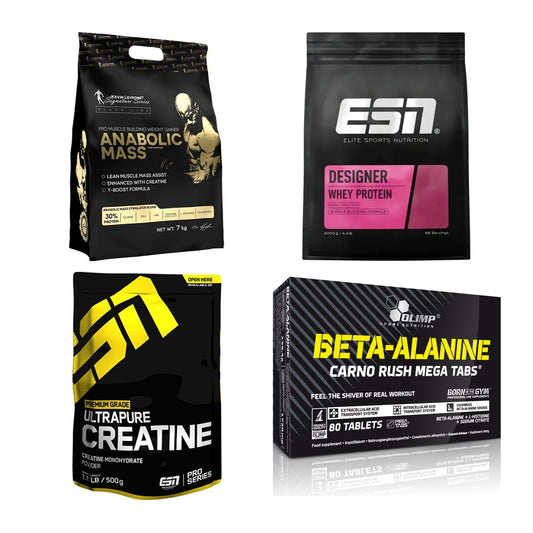 Masseaufbau für Fortgeschrittene: Kevin Levrone Anabolic + 3 weitere – alle enthaltenen Artikel