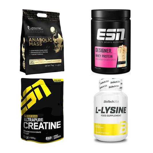 Masseaufbau für Fortgeschrittene: Kevin Levrone Anabolic + 3 weitere – alle enthaltenen Artikel