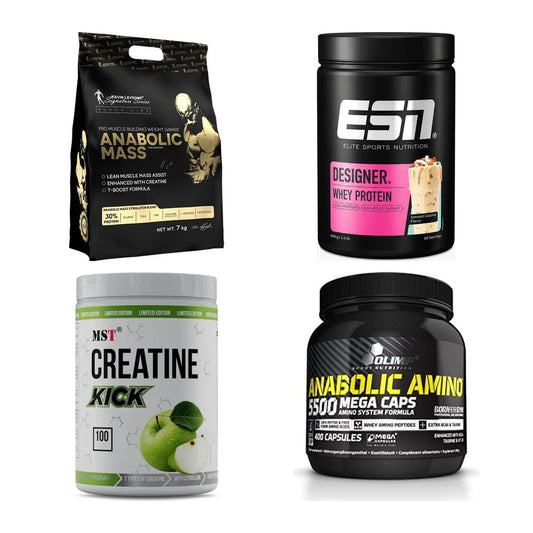 Masseaufbau für Fortgeschrittene: Kevin Levrone Anabolic + 3 weitere – alle enthaltenen Artikel