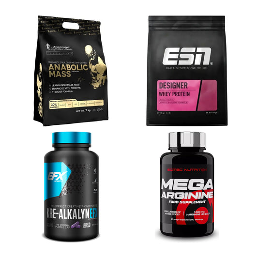 Masseaufbau für Fortgeschrittene: Kevin Levrone Anabolic + 3 weitere – alle enthaltenen Artikel