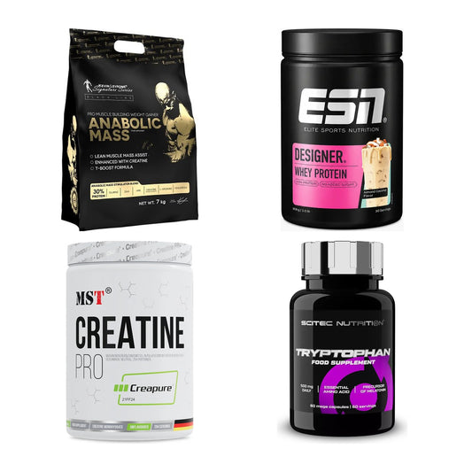 Masseaufbau für Fortgeschrittene: Kevin Levrone Anabolic + 3 weitere – alle enthaltenen Artikel