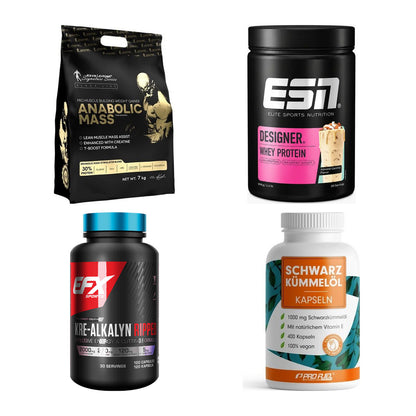 Masseaufbau für Fortgeschrittene: Kevin Levrone Anabolic + 3 weitere – alle enthaltenen Artikel