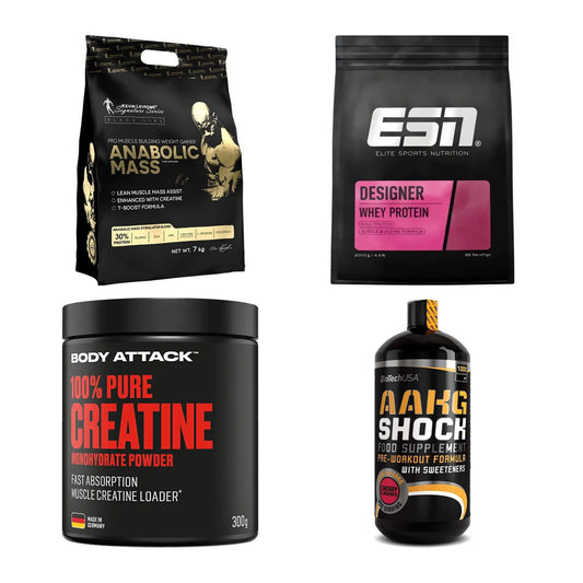 Masseaufbau für Fortgeschrittene: Kevin Levrone Anabolic + 3 weitere – alle enthaltenen Artikel