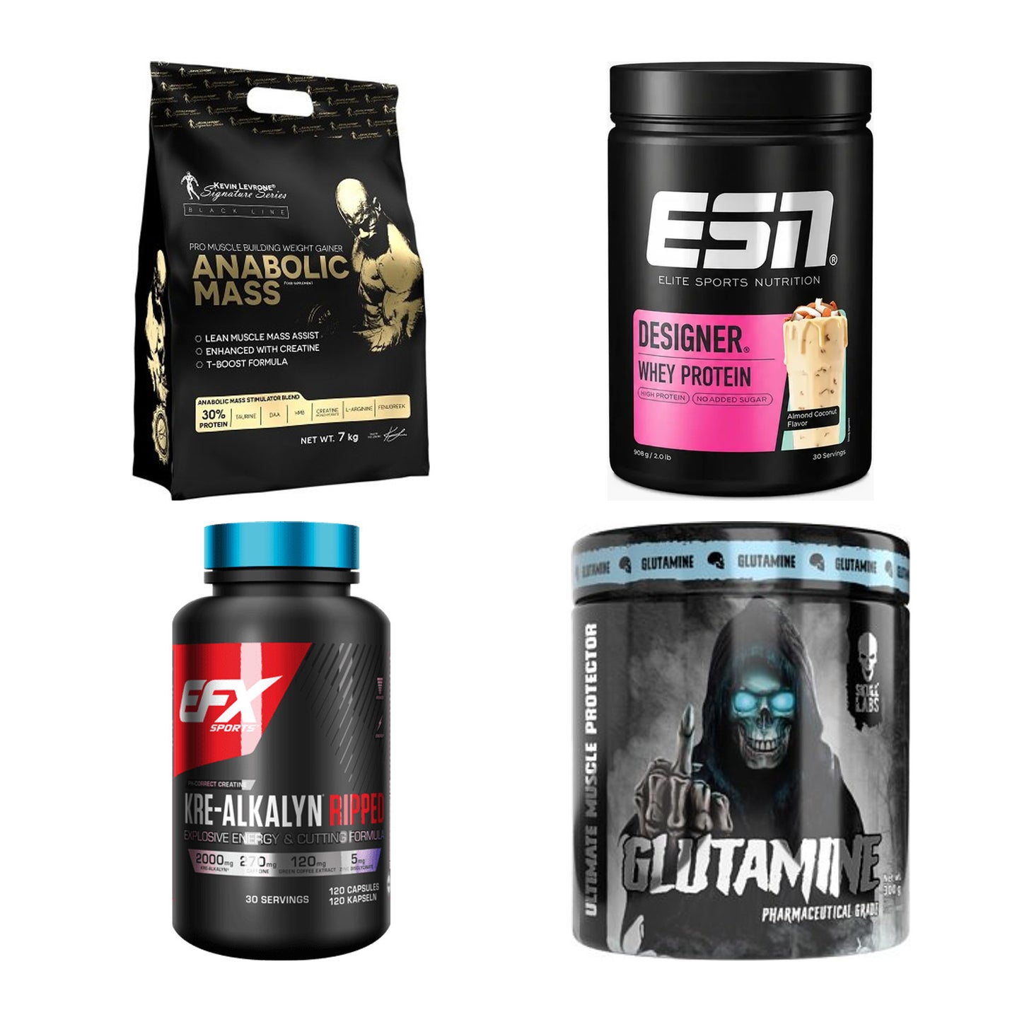 Masseaufbau für Fortgeschrittene: Kevin Levrone Anabolic + 3 weitere – alle enthaltenen Artikel