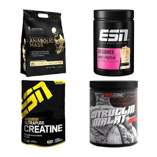 Masseaufbau für Fortgeschrittene: Kevin Levrone Anabolic + 3 weitere – alle enthaltenen Artikel