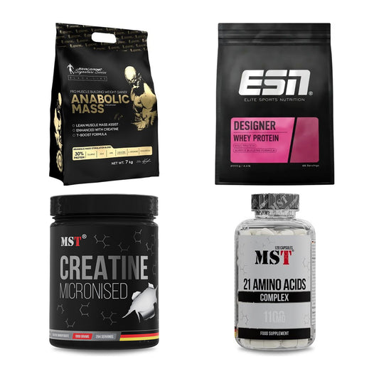 Masseaufbau für Fortgeschrittene: Kevin Levrone Anabolic + 3 weitere – alle enthaltenen Artikel