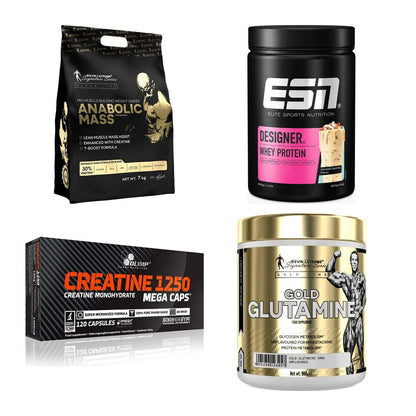 Masseaufbau für Fortgeschrittene: Kevin Levrone Anabolic + 3 weitere – alle enthaltenen Artikel