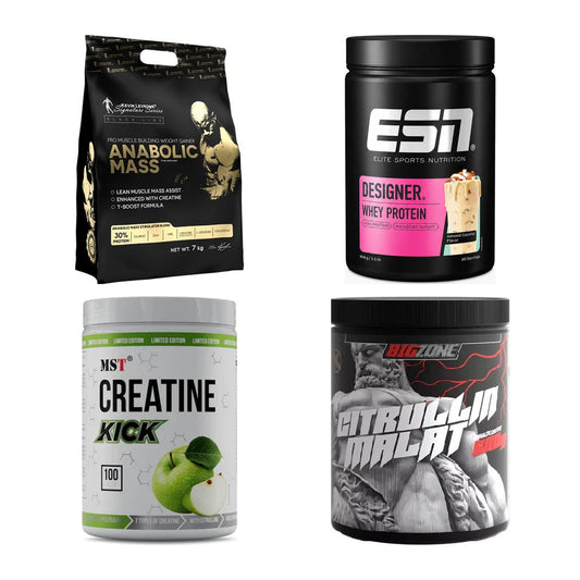Masseaufbau für Fortgeschrittene: Kevin Levrone Anabolic + 3 weitere – alle enthaltenen Artikel