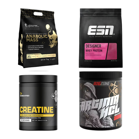 Masseaufbau für Fortgeschrittene: Kevin Levrone Anabolic + 3 weitere – alle enthaltenen Artikel