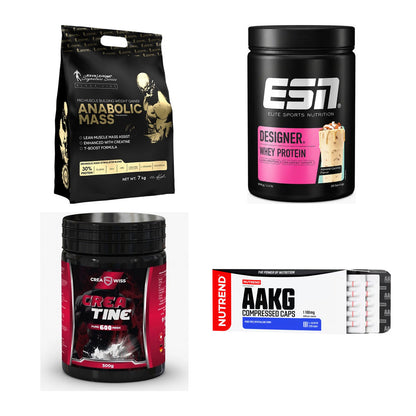 Masseaufbau für Fortgeschrittene: Kevin Levrone Anabolic + 3 weitere – alle enthaltenen Artikel