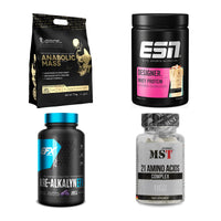 Masseaufbau für Fortgeschrittene: Kevin Levrone Anabolic + 3 weitere
